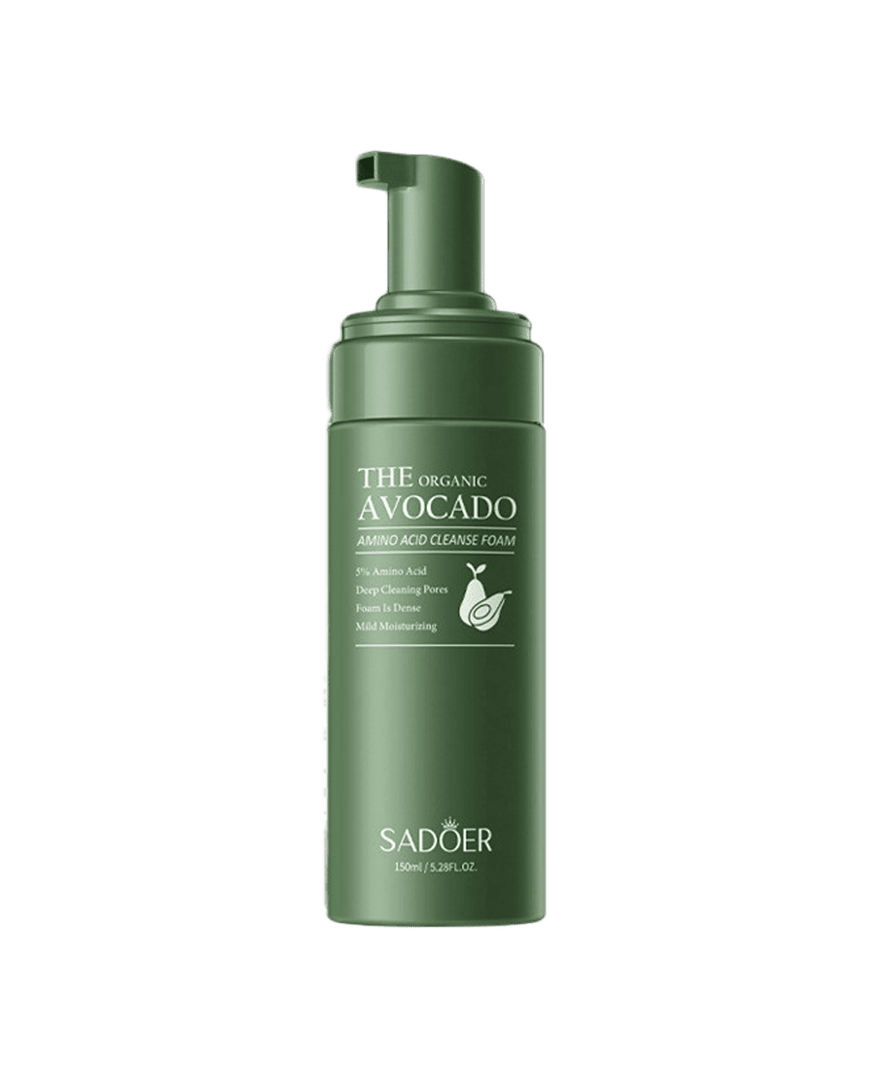 Пенка для умывания по авокадо Sadoer Organic Avocado Amino Acid Cleanse Foam