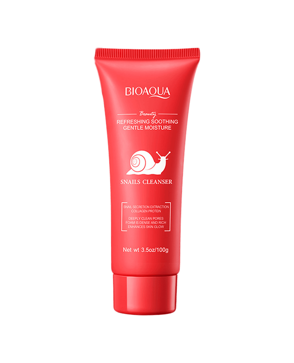 Пенка для умывания с муцином улитки Bioaqua Snails Cleanser