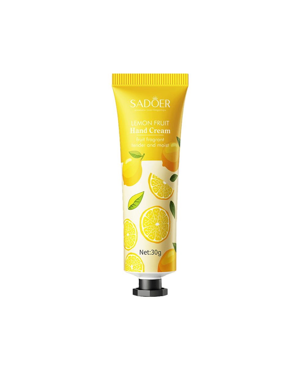 Крем для рук з ароматом лимону Sadoer Lemon Fruit Hand Cream