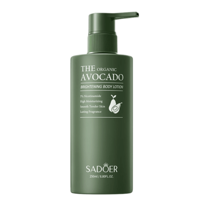Лосьйон для тіла з авокадо Sadoer The Organic Avocado Brightening