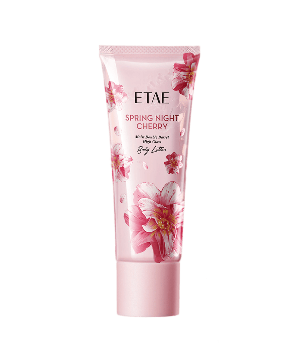 Двухфазный лосьон для тела Etae Spring Night Cherry Moist Double Barrel High Gloss Body Lotion