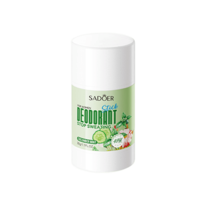 Дезодорант-антиперспирант в стике для женщин Sadoer Deodorant Stick For Women - Огурец и мята
