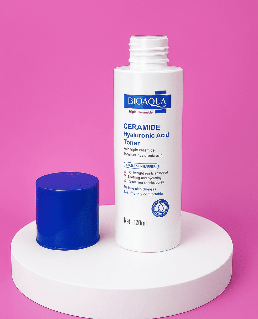 Тонер з керамідами та гіалуроновою кислотою Bioaqua Ceramide Hyaluronic Acid Toner