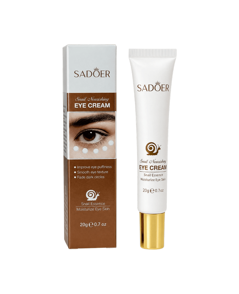 Крем навколо очей з муцином равлика Sadoer Snail Nourishing Eye Cream
