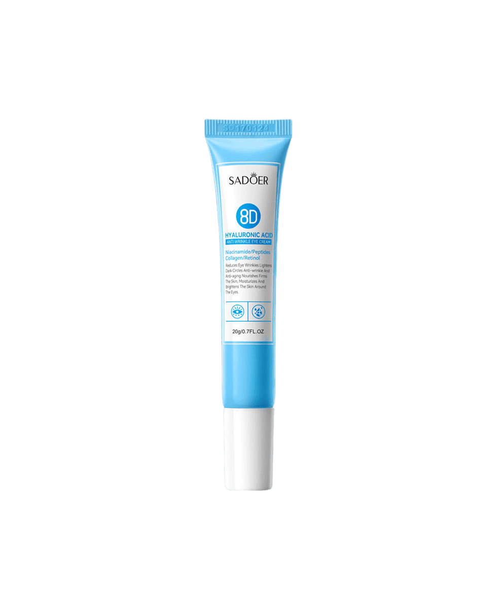 Крем вокруг глаз с 8 типами гиалуроновой кислоты Sadoer 8D Hyaluronic Acid Anti-Wrinkle Eye Cream