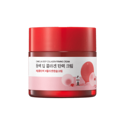 Крем с коллагеном Round Lab Camellia Deep Collagen Firming Cream
