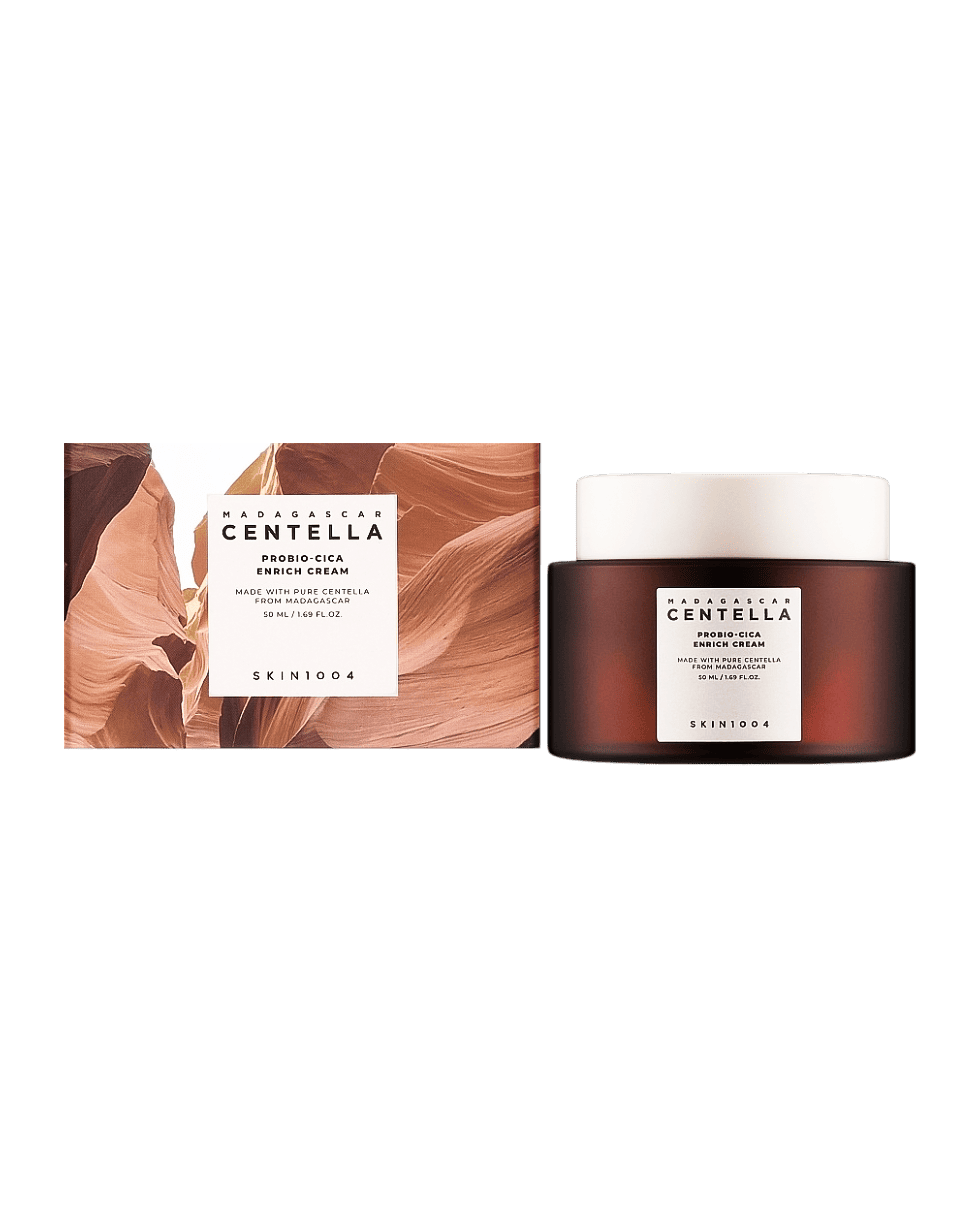 Восстанавливающий крем для лица с пробиотиками Skin1004 Madagascar Centella Probio-Cica Enrich Cream