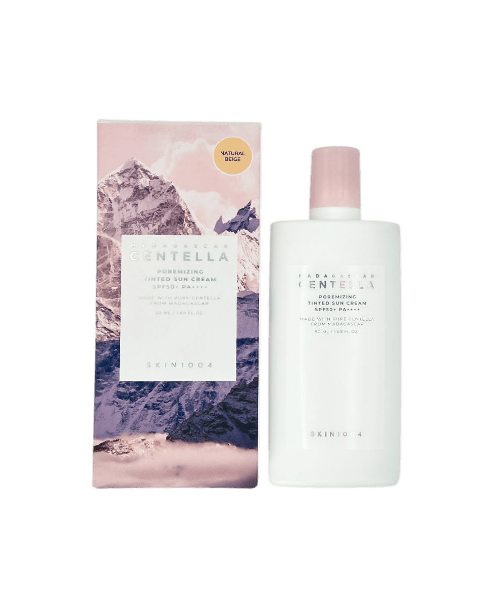 Тонирующий солнцезащитный крем Skin1004 Madagascar Centella Poremizing Velvet Finish Sun Cream SPF50+ PA++++