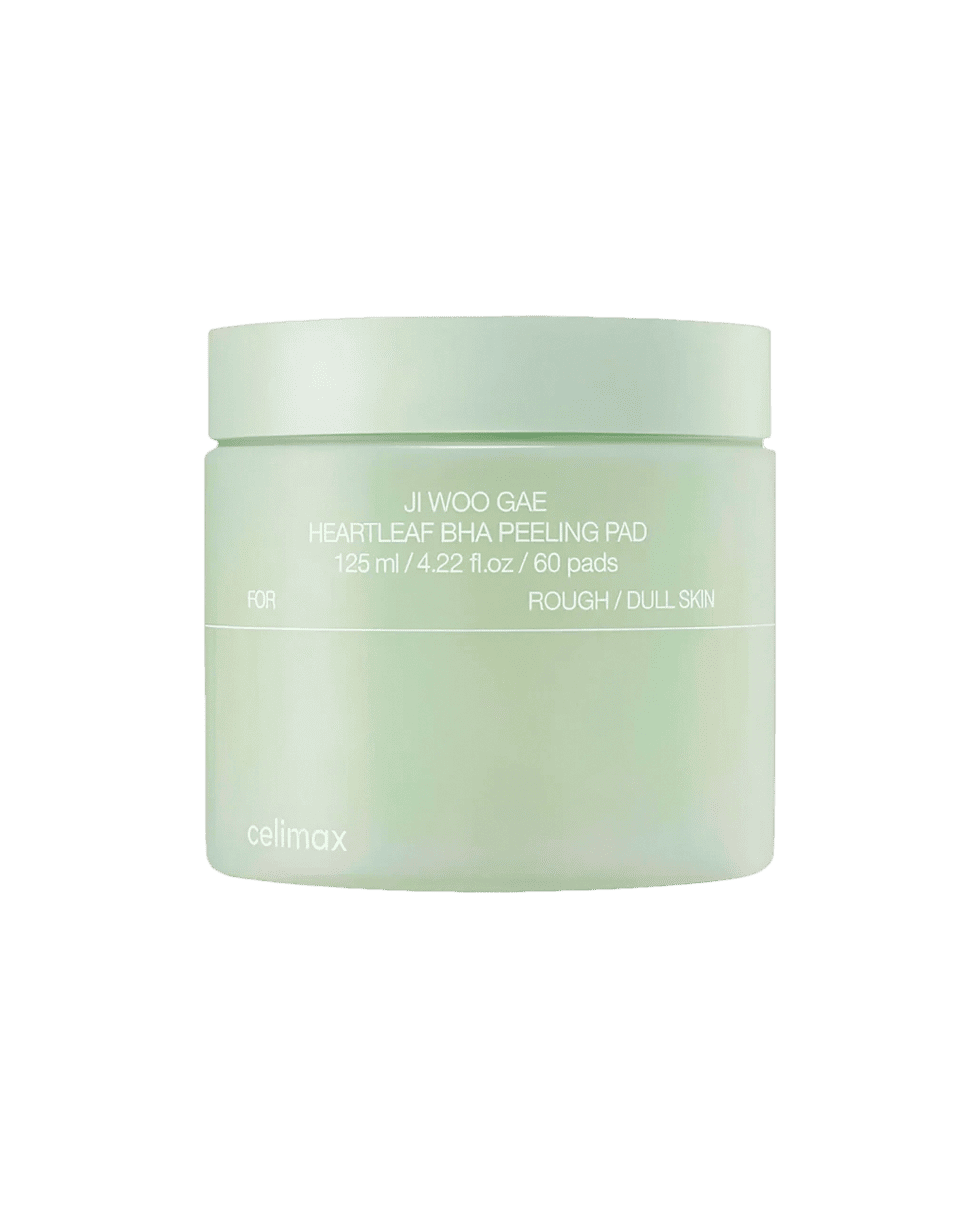 Педы с салициловой кислотой и хуттунией сердцевидной Celimax Ji Woo Gae Hearleaf BHA Peeling Pad