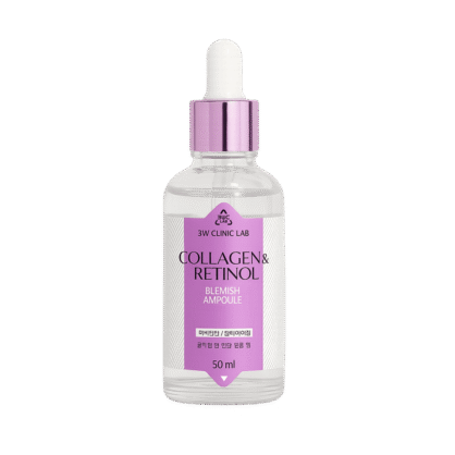 Омолоджуюча сироватка з колагеном та ретинолом 3W Clinic Collagen & Retinol Blemish Ampoule