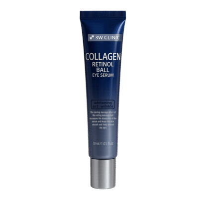Сироватка-ролер навколо очей з колагеном та ретинолом 3W Clinic Collagen Retinol Ball Eye Serum
