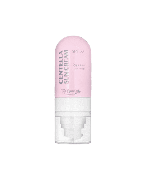 Cонцезахисний крем для обличчя з центелою Top Beauty Centella Sun Cream SPF 50 PA++++