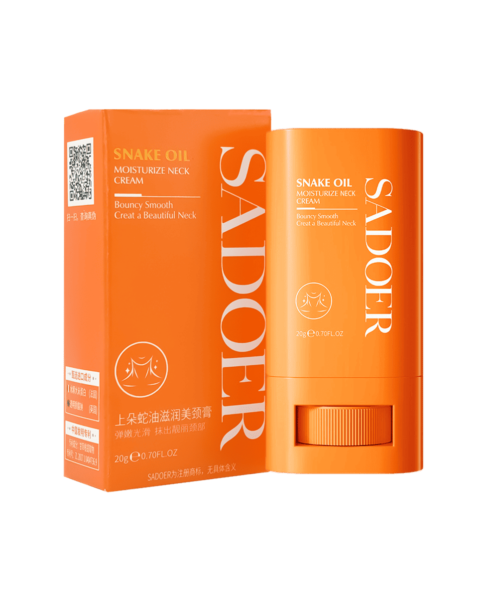 Крем-стік для шиї зі зміїною олією Sadoer Snake Oil Moisturize Neck Cream