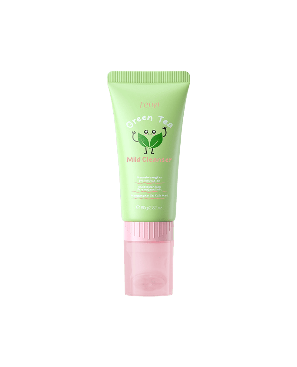 Пінка для вмивання із зеленим чаєм Fenyi Green Tea Mild Cleanser