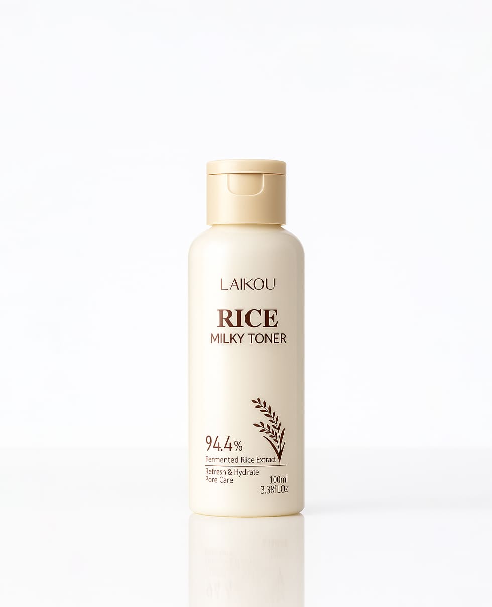 Рисовий тонер для сяяння шкіри Laikou Rice Milky Toner
