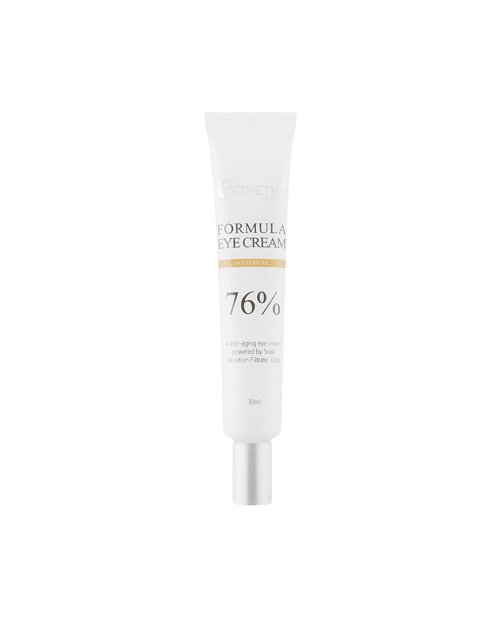 Крем навколо очей з муцином равлика і золотом Esthetic House Formula Eye Cream Gold Snail 76%