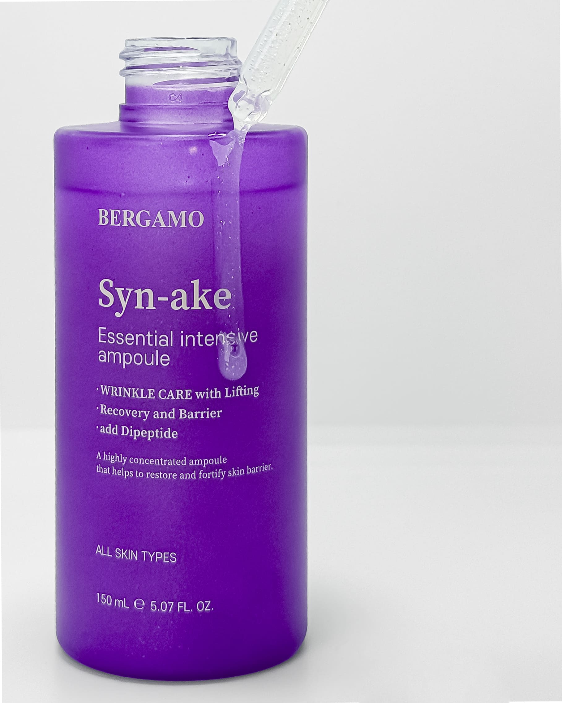 Сыворотка со змеиным пептидом Bergamo Syn-ake Essential Intensive Ampoule