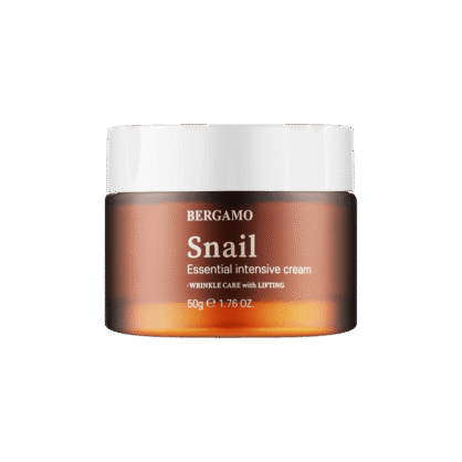 Крем для лица с муцином улитки Bergamo Snail Essential Intensive Cream