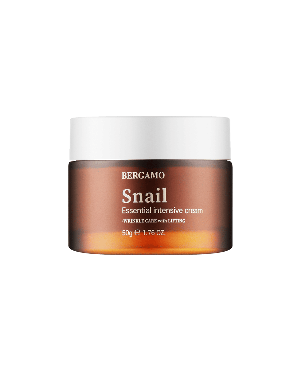 Крем для лица с муцином улитки Bergamo Snail Essential Intensive Cream