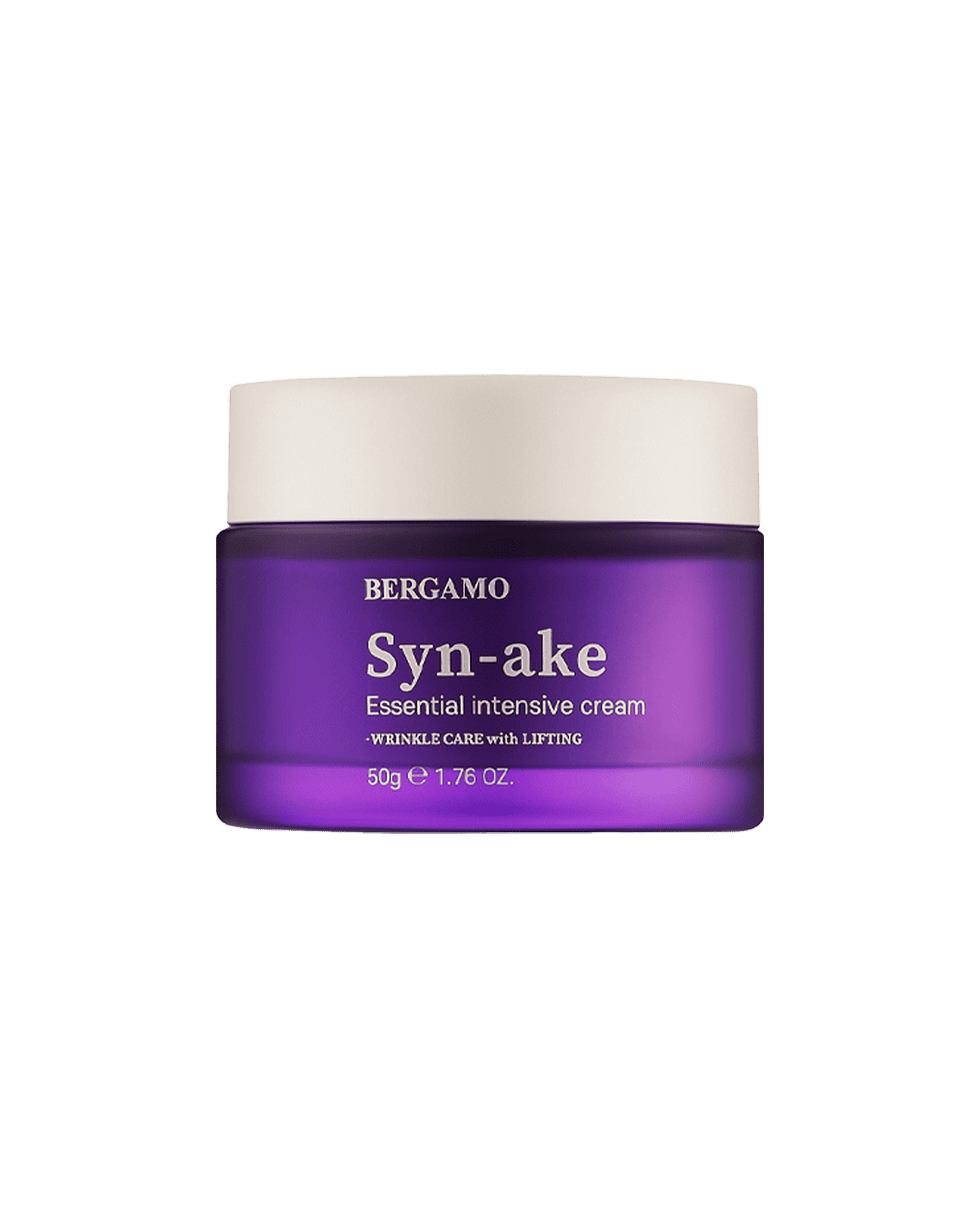 Крем со змеиным пептидом Bergamo Syn-ake Essential Intensive Cream