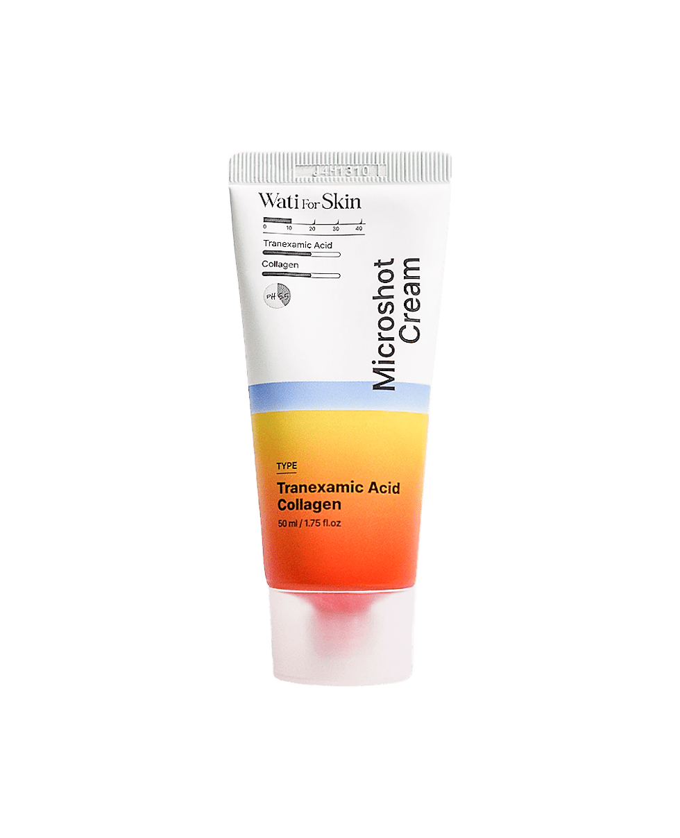 Крем для лица со спикулами и коллагеном Wati For Skin Tranexamic Acid Collagen Microshot Cream