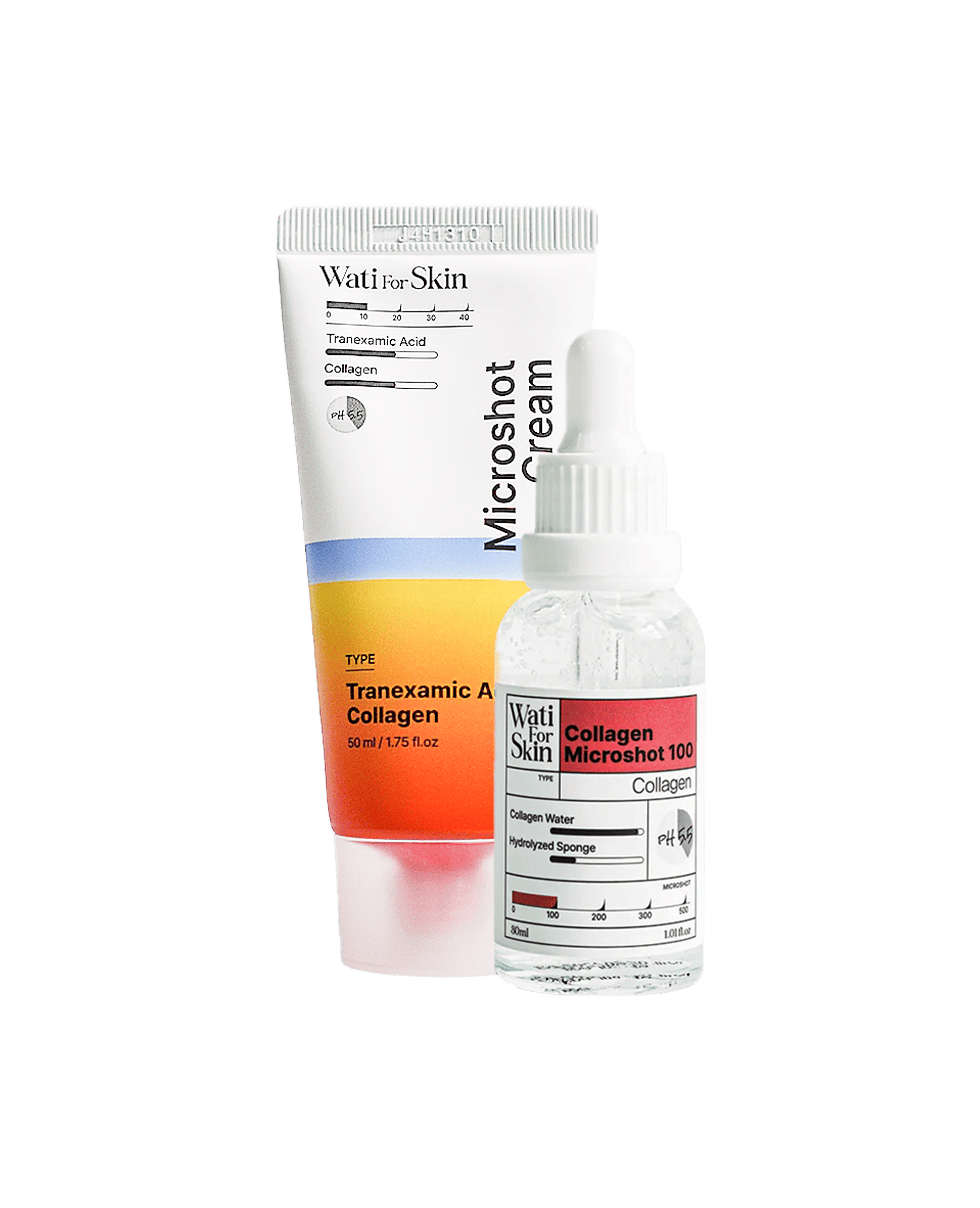 Набор со спикулами и коллагеном Wati For Skin Collagen Microshot