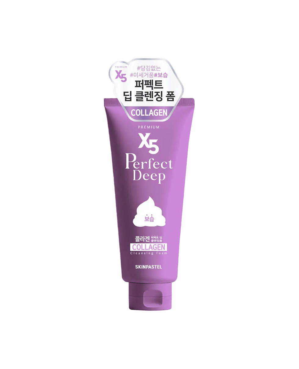 Пенка для умывания с коллагеном Skinpastel X5 Perfect Deep Collagen Cleansing Foam