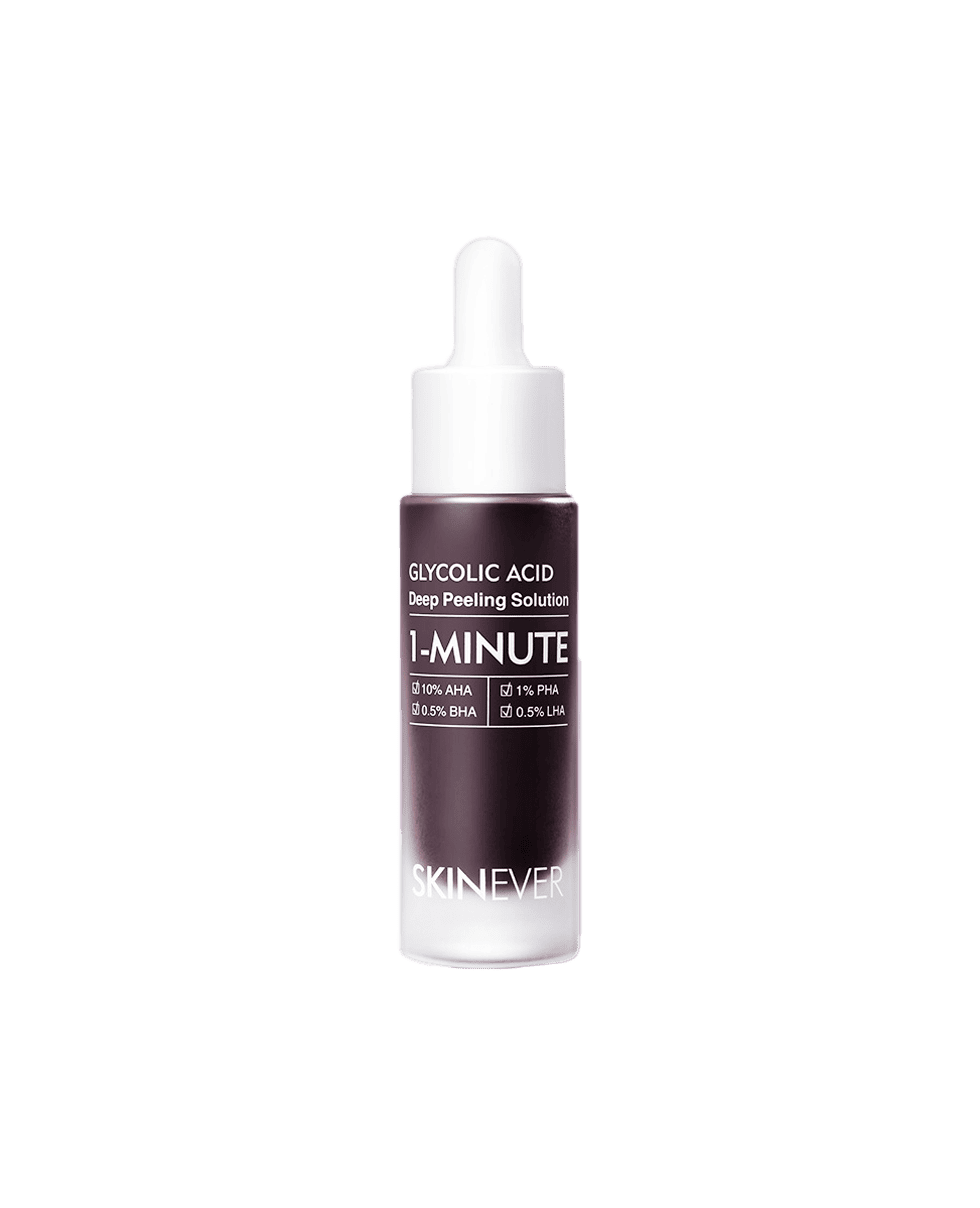 Пилинг с AHA BHA PHA LHA кислотами Skinever 1-Minute Deep Peeling