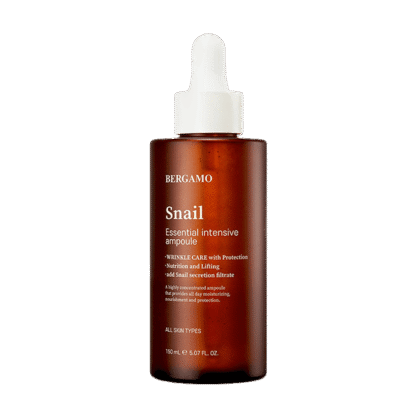 Сыворотка с муцином улитки Bergamo Snail Essential Intensive Ampoule