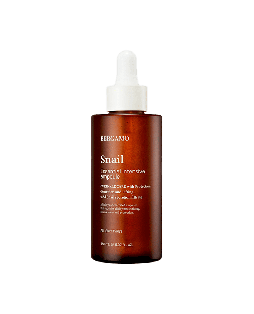 Сыворотка с муцином улитки Bergamo Snail Essential Intensive Ampoule