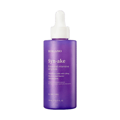 Сироватка зі зміїним пептидом Bergamo Syn-ake Essential Intensive Ampoule