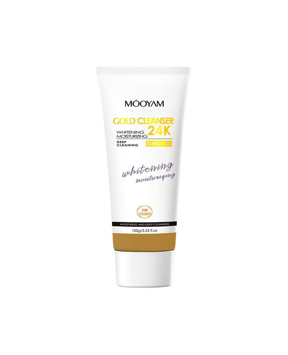 Пенка для умывания с золотом Mooyam Gold Cleanser 24K