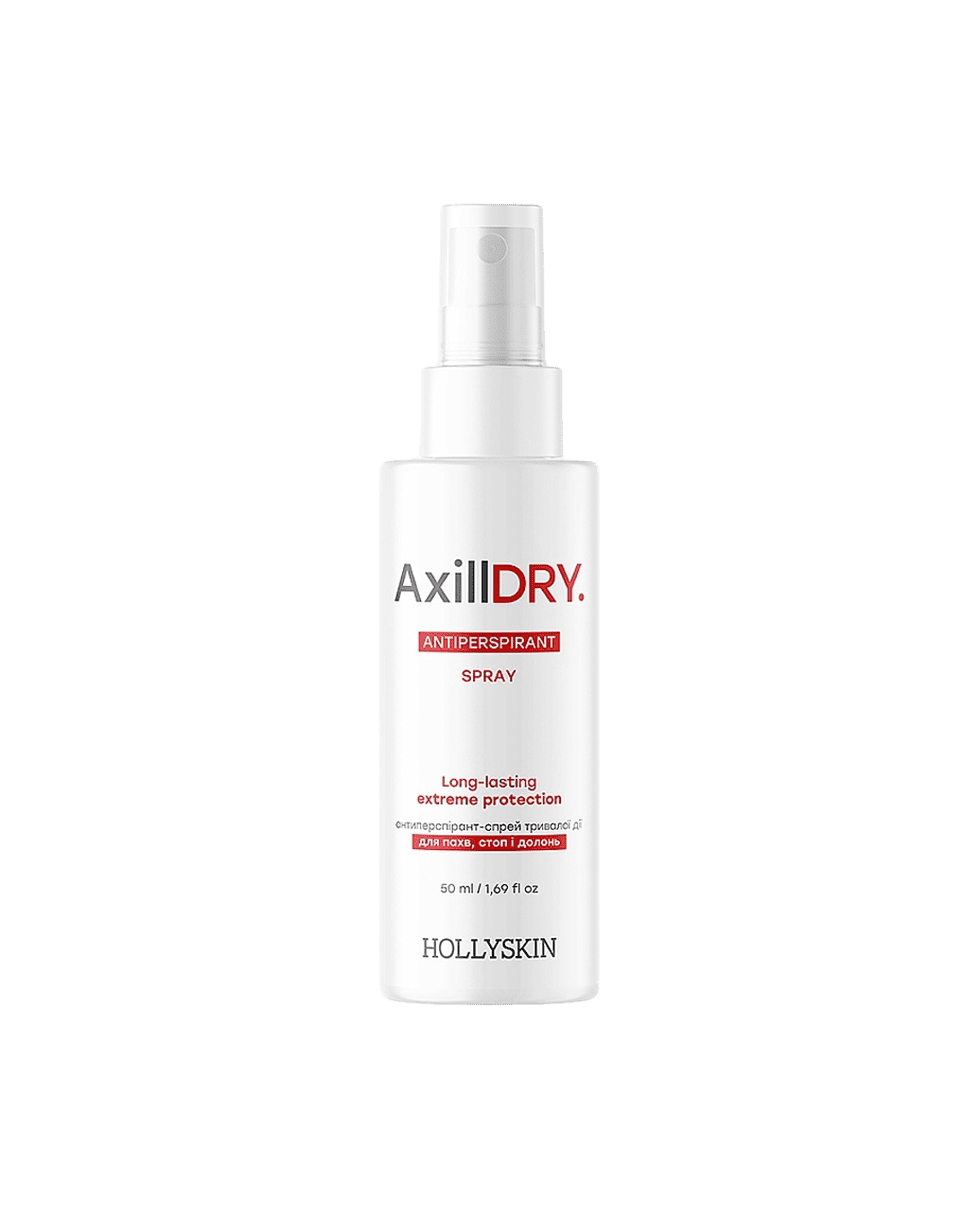 Антиперспирант-спрей длительного действия Hollyskin Axilldry Antiperspirant Spray