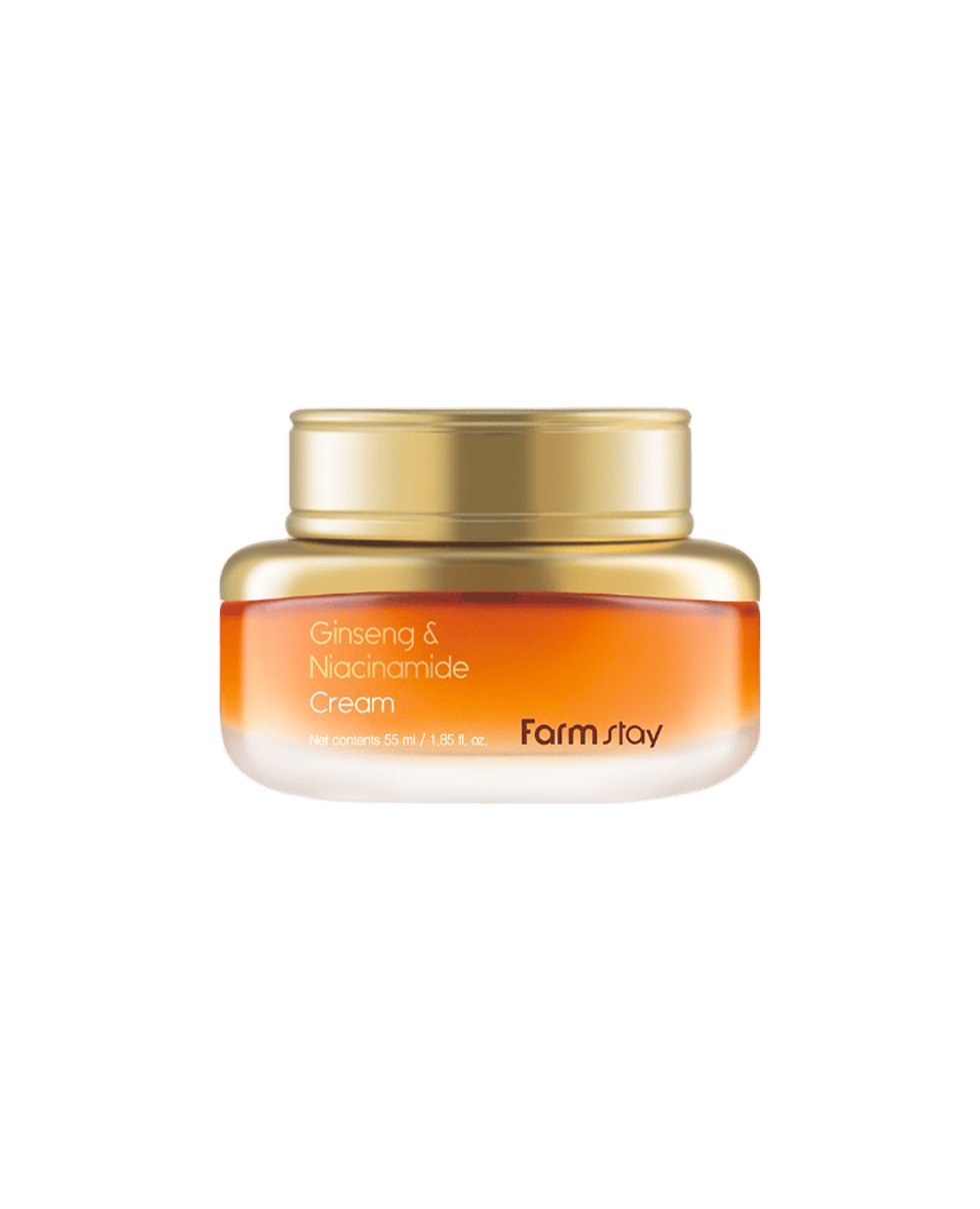 Крем для лица с женьшенем и ниацинамидом Farm Stay Ginseng & Niacinamide Cream