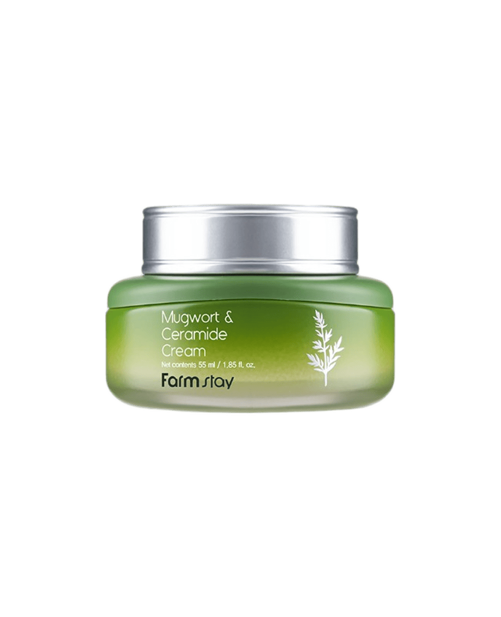 Крем для обличчя з полином та керамідами Farm Stay Mugwort & Ceramide Cream