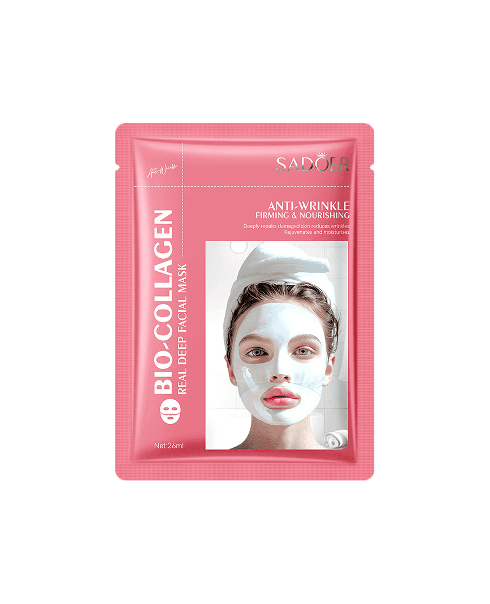 Колагенова маска для обличчя Sadoer Bio-Collagen Real Deep Facial Mask