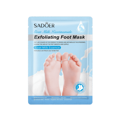 Відлущуюча маска для ніг Sadoer Goat Milk Nicotinamide Exfoliating Foot Mask