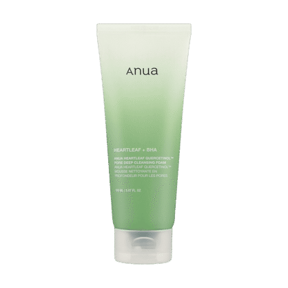 Пінка для глибокого очищення пор Anua Heartleaf Quercetinol Pore Deep Cleansing Foam