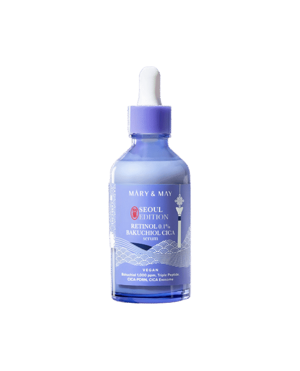 Сироватка з ретинолом та бакучіолом Mary&May Retinol 0.1% Bakuchiol Cica Serum