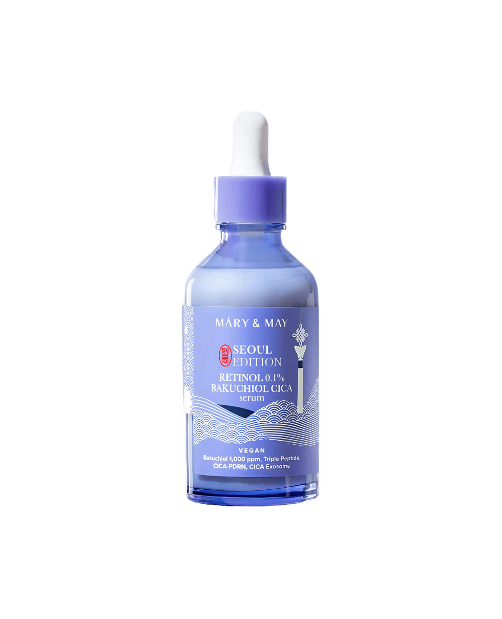 Сироватка з ретинолом та бакучіолом Mary&May Retinol 0.1% Bakuchiol Cica Serum