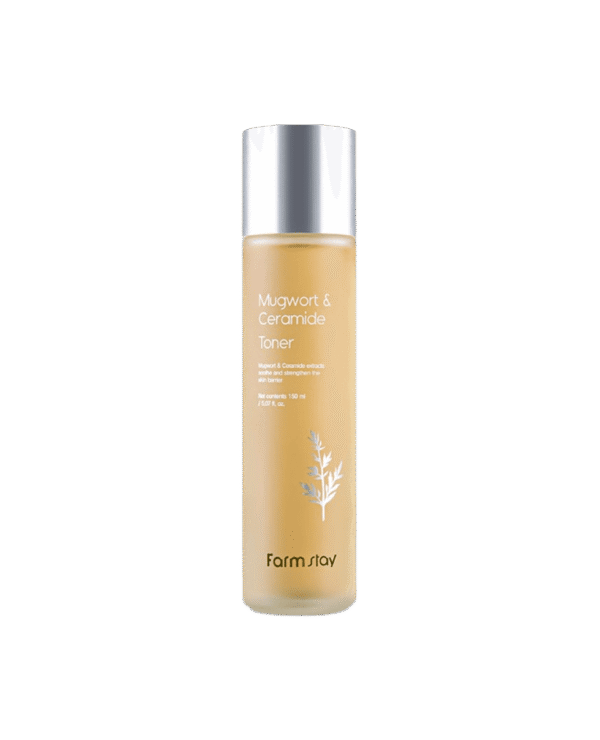 Тонер з полином та керамідами Farm Stay Mugwort & Ceramide Toner