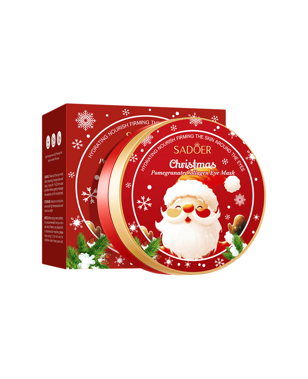 Гідрогелеві патчі з колагеном Sadoer Christmas Pomegranate