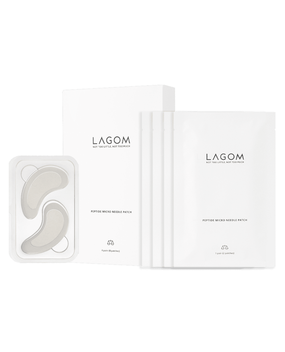 Розгладжуючі патчі з мікроголками Lagom Peptide Micro Needle Patch