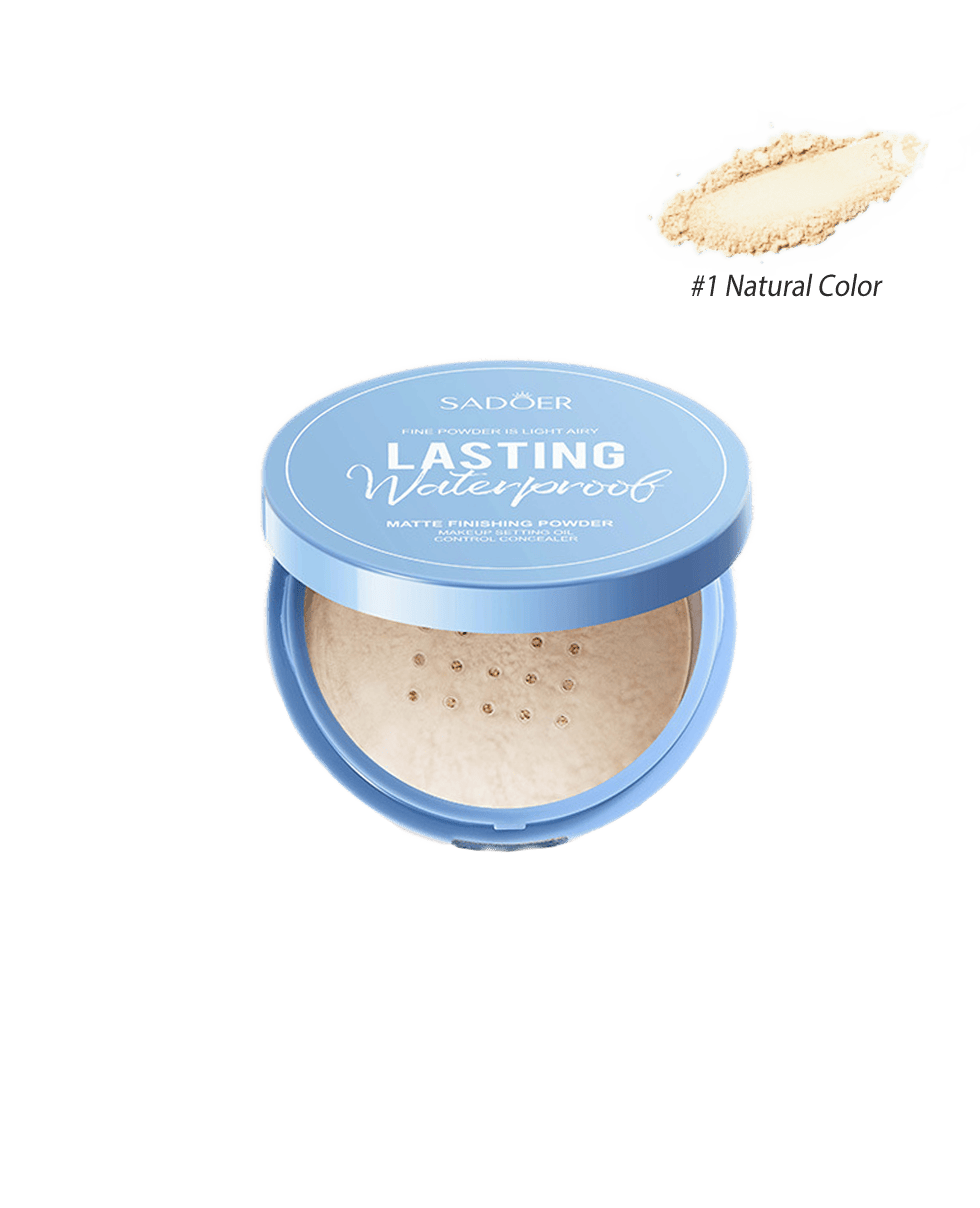 Водостойкая матирующая пудра Sadoer Lasting Waterproof Matte Finishing Powder