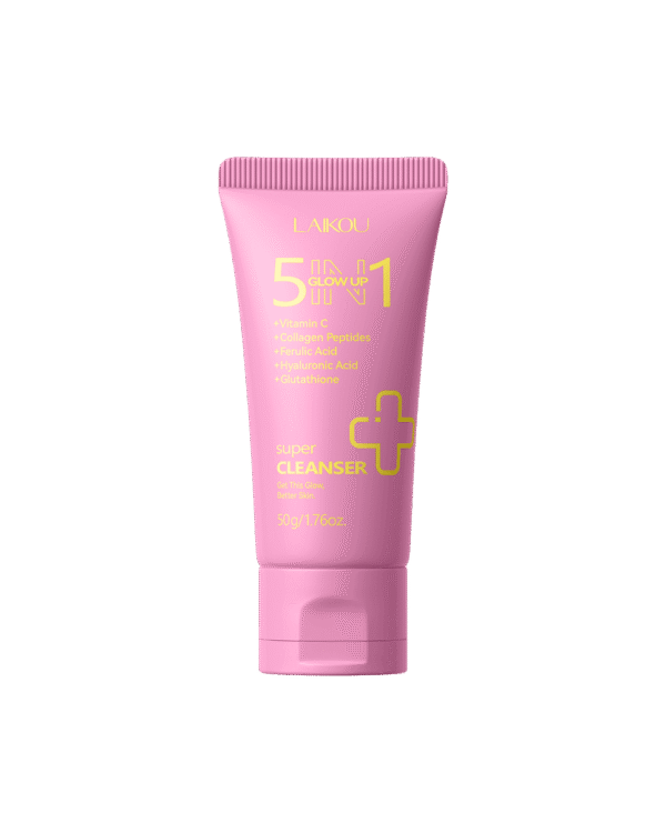 Пінка для вмивання 5 в 1 для сяйва шкіри Laikou 5 in 1 Glow Up Super Cleanser