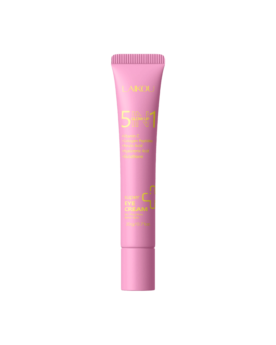 Крем-ролер навколо очей 5 в 1 для сяйва шкіри Laikou 5 in 1 Glow Up Super Eye Cream