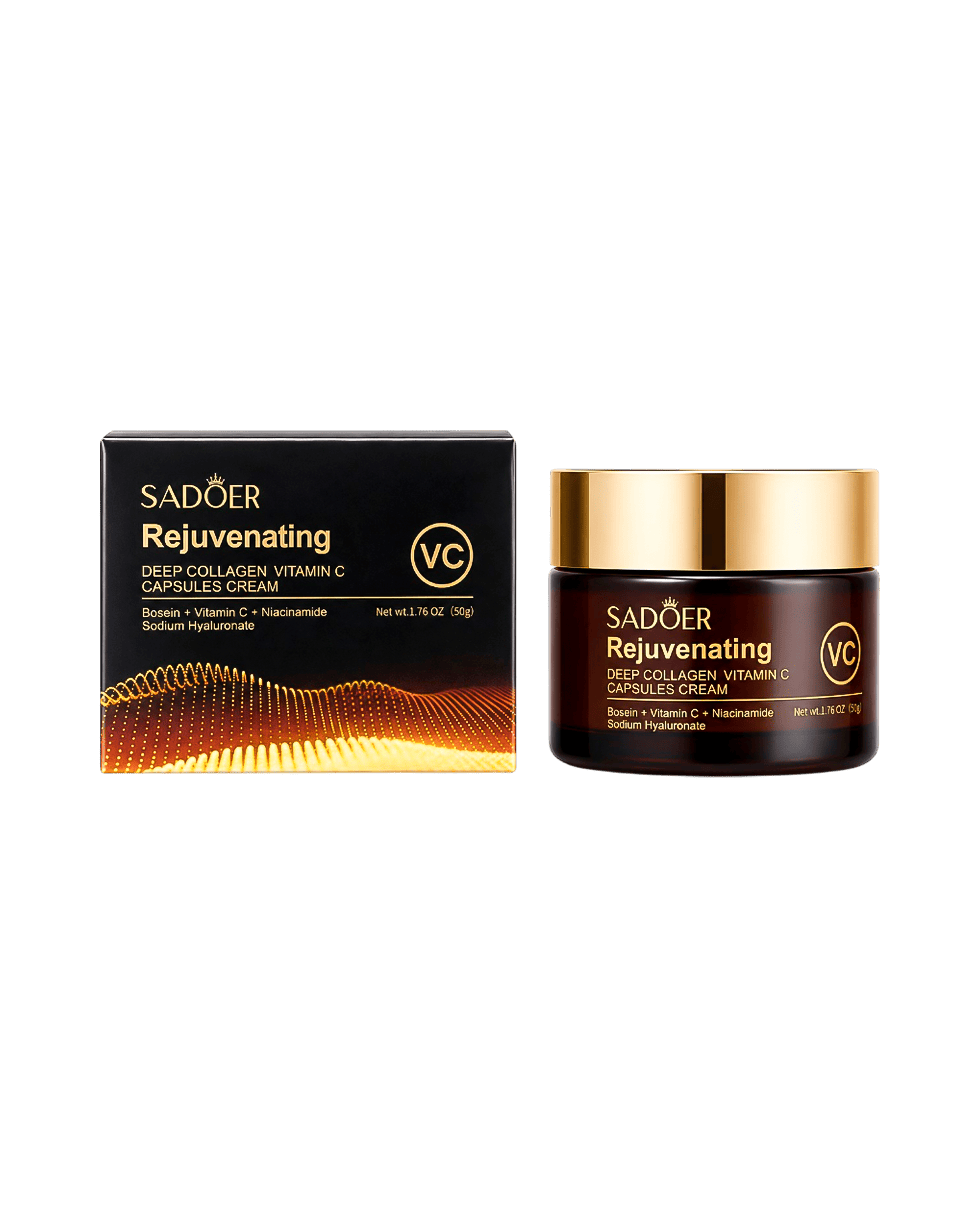 Капсульный крем с коллагеном и витамином С Sadoer Deep Collagen Vitamin C Capsules Cream