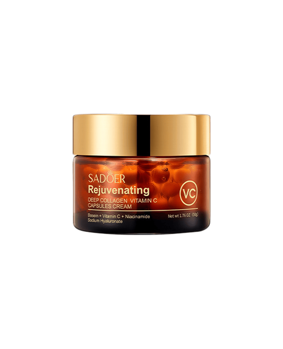 Капсульный крем с коллагеном и витамином С Sadoer Deep Collagen Vitamin C Capsules Cream