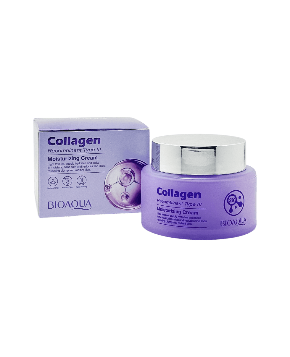 Крем із колагеном Bioaqua Collagen Recombinant Type 3 Moisturizing Cream