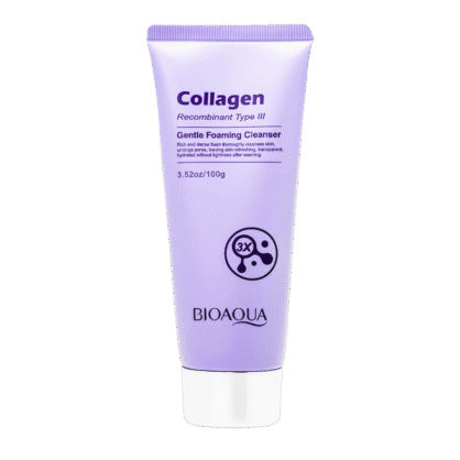 Пенка для умывания с коллагеном Bioaqua Collagen Recombinant Type 3 Gentle Foaming Cleanser